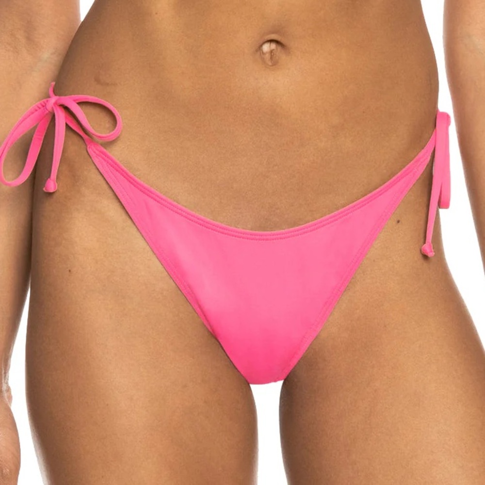 NWT Roxy Hot Pink SD Beach Classics TS Cheeky Bikini Bottoms Size XXL NEW